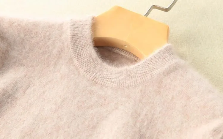 100% Mink Cashmere Sweater