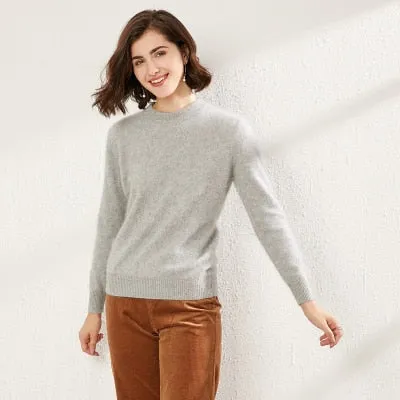 100% Mink Cashmere Sweater