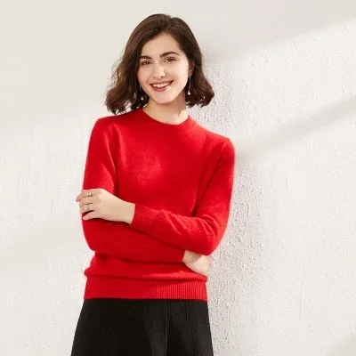 100% Mink Cashmere Sweater