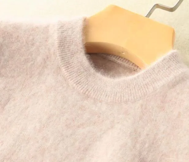 100% Mink Cashmere Sweater