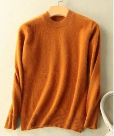 100% Mink Cashmere Sweater