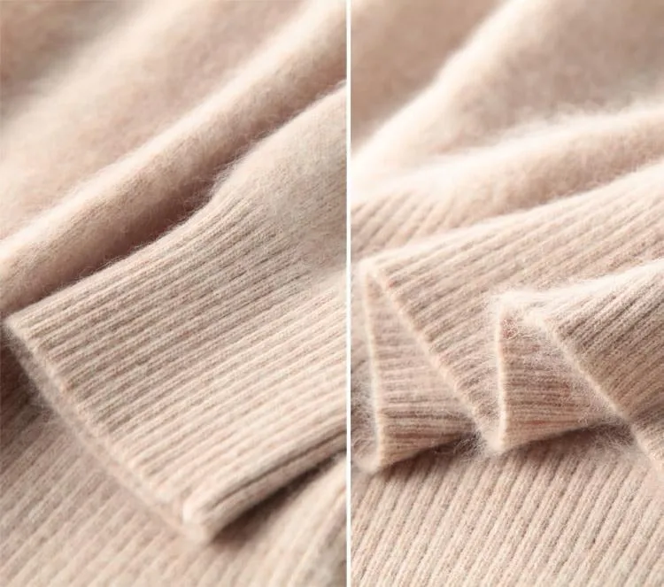 100% Mink Cashmere Sweater