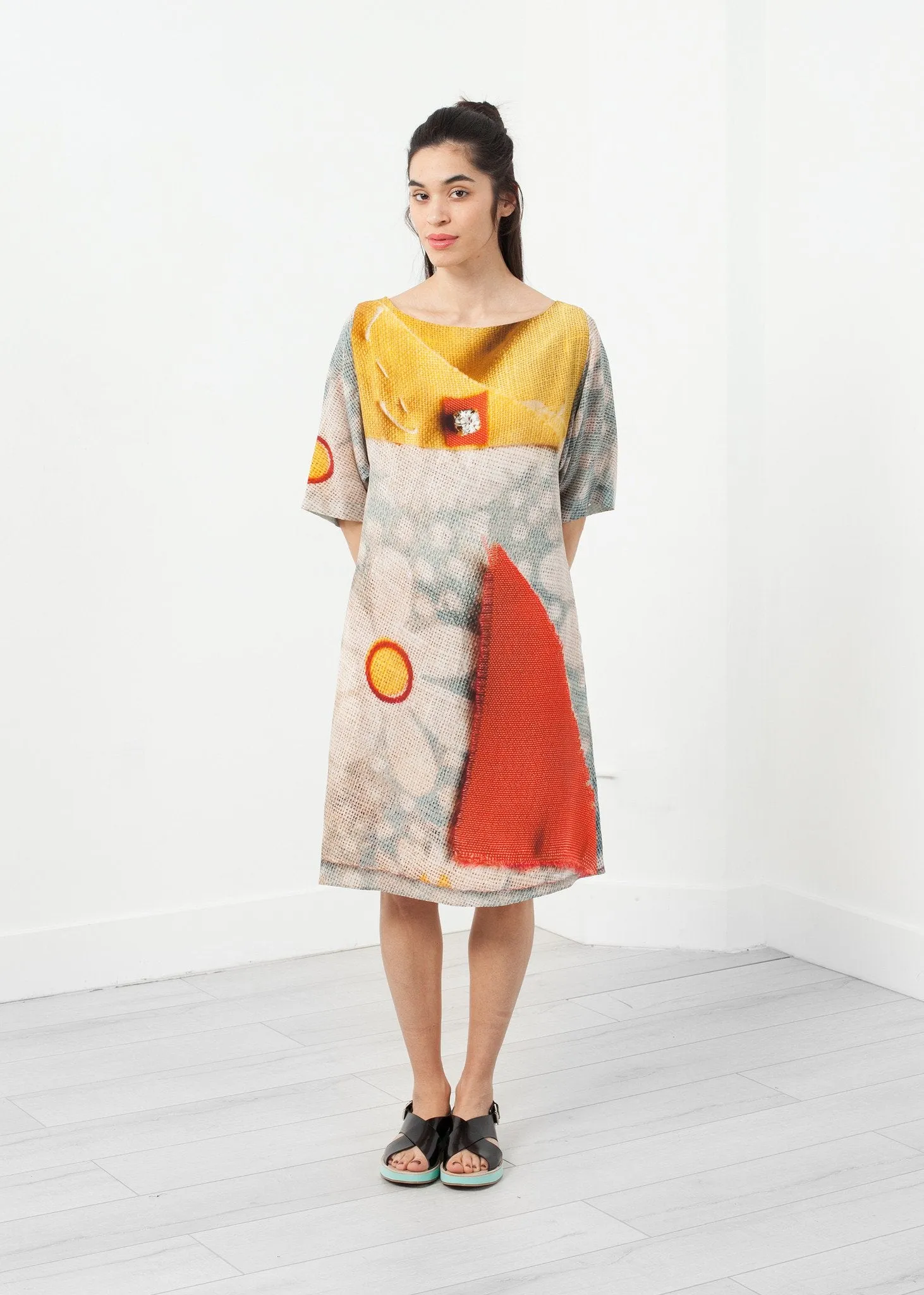 3/4 Sleeve Kimono Dresses