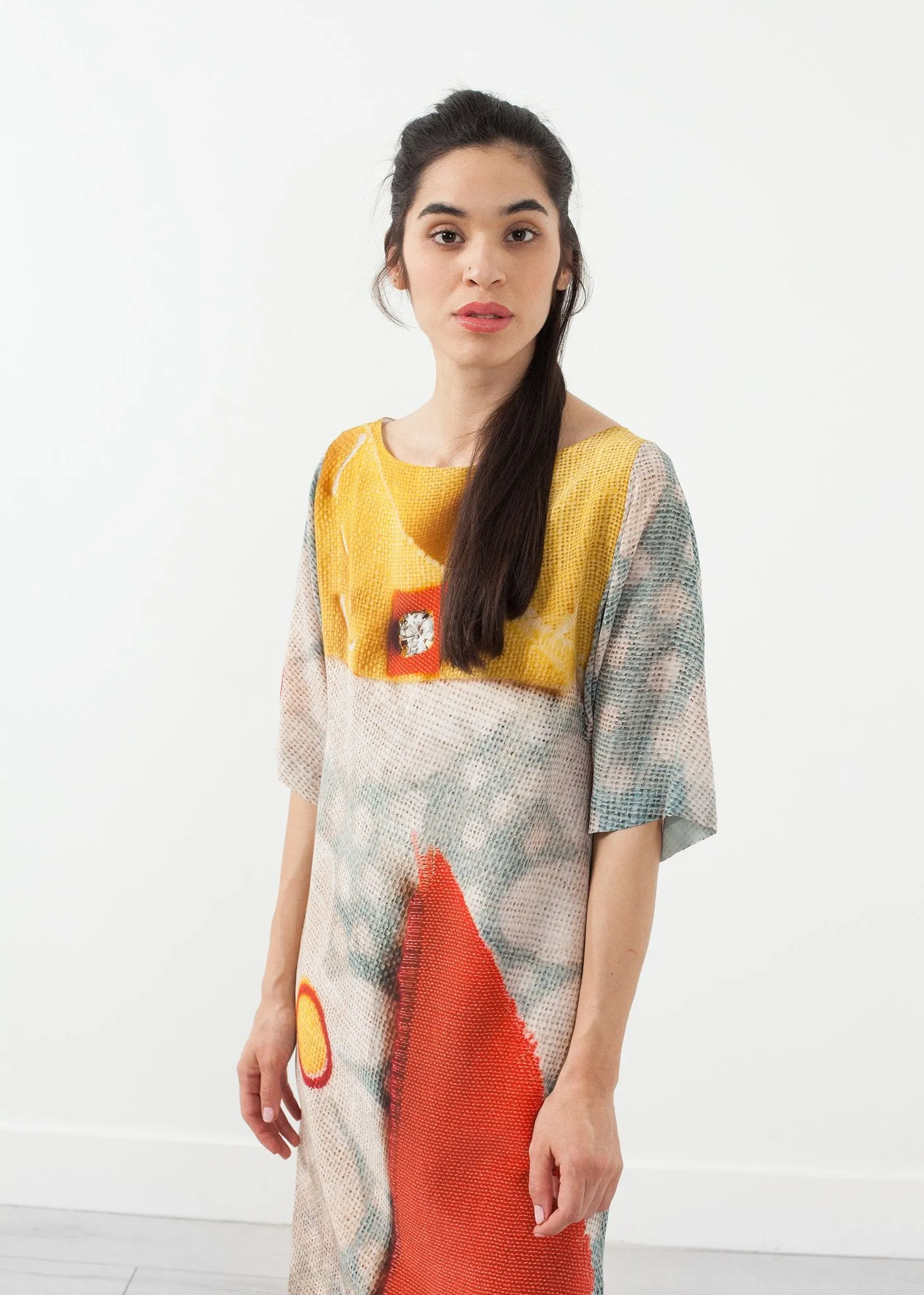 3/4 Sleeve Kimono Dresses
