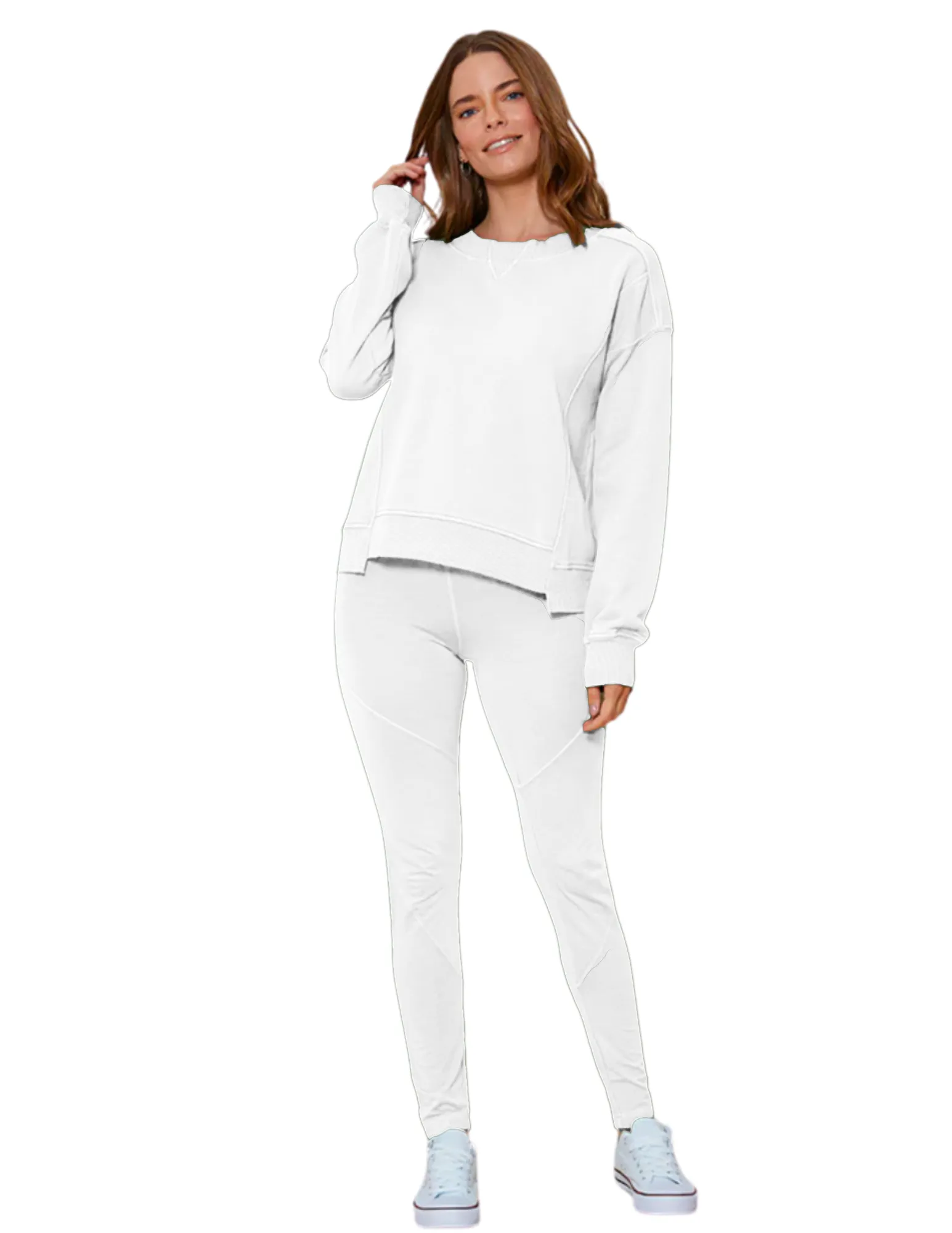 [41E-11177] CROP SWEATSHIRT