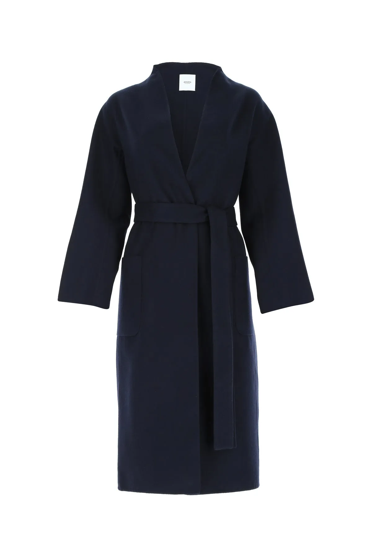 Agnona Belted Clutch Coat