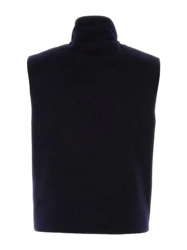 Albino Cashmere Down Vest Navy