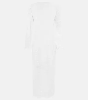 Anna Kosturova Zen Mesh crochet beach dress