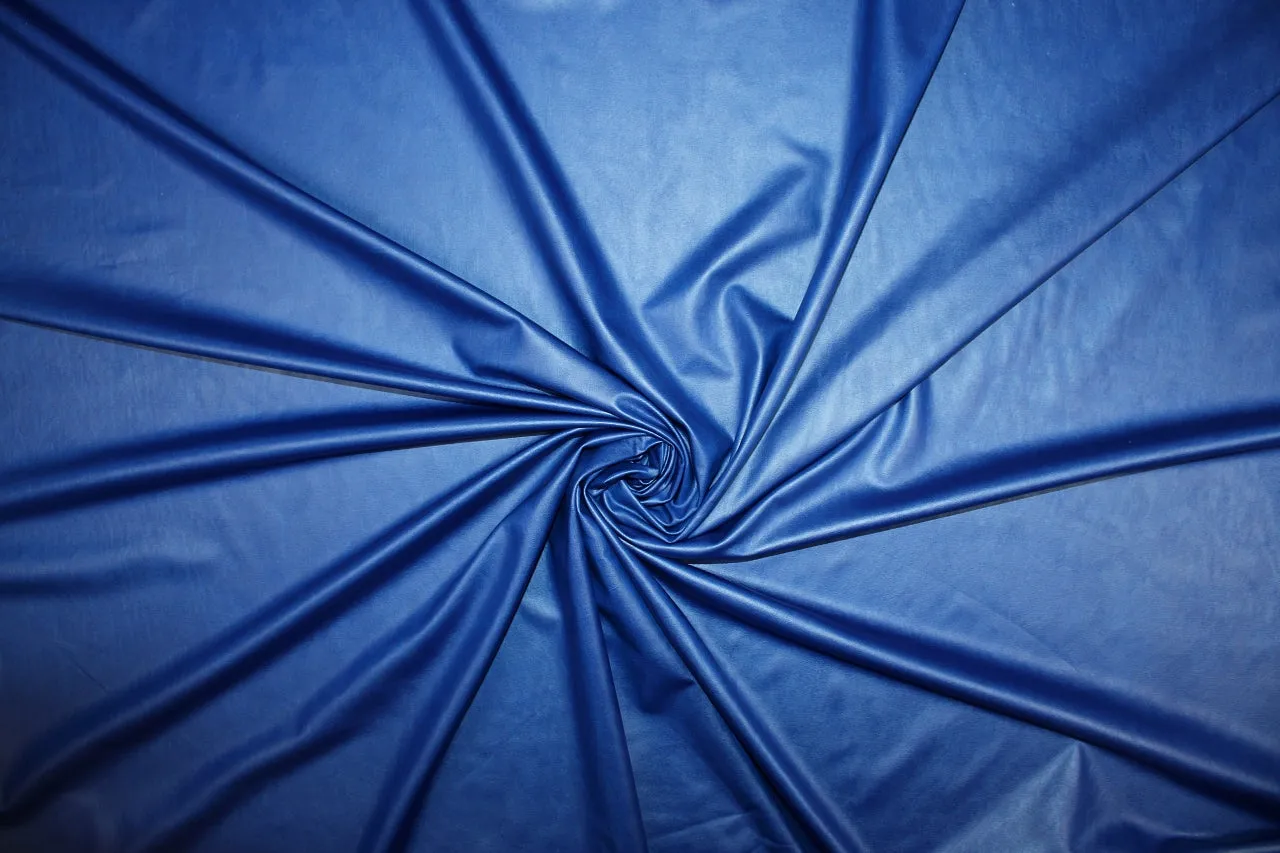 Avenue M0ntaigne Stretchy Pleather - Royal Blue