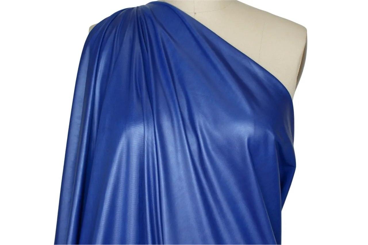 Avenue M0ntaigne Stretchy Pleather - Royal Blue