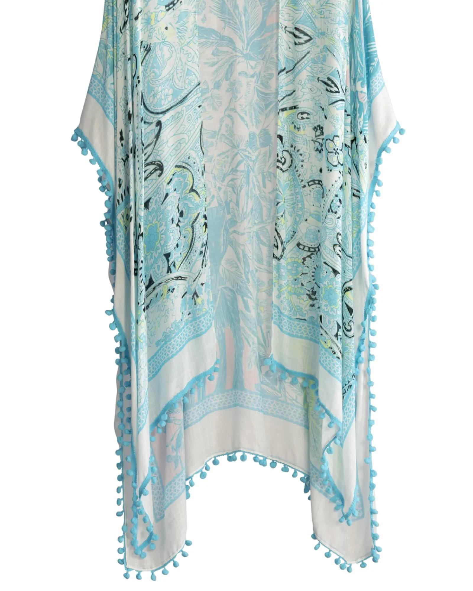 Belize Kimono | Turquoise