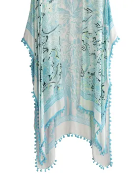Belize Kimono | Turquoise