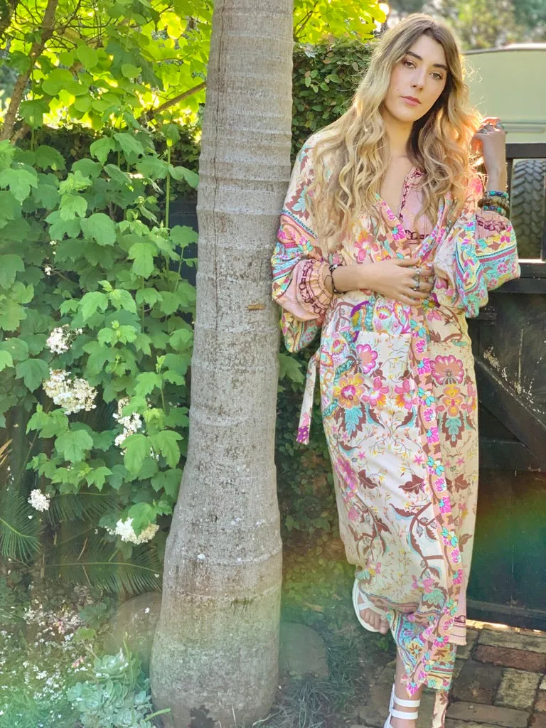 Boho Rhapsody Long kimono - ARCHIVE SALE