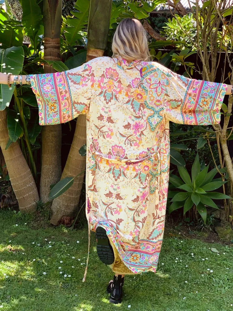 Boho Rhapsody Long kimono - ARCHIVE SALE