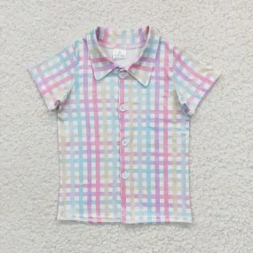 boys colorful stripe shirts BT0215