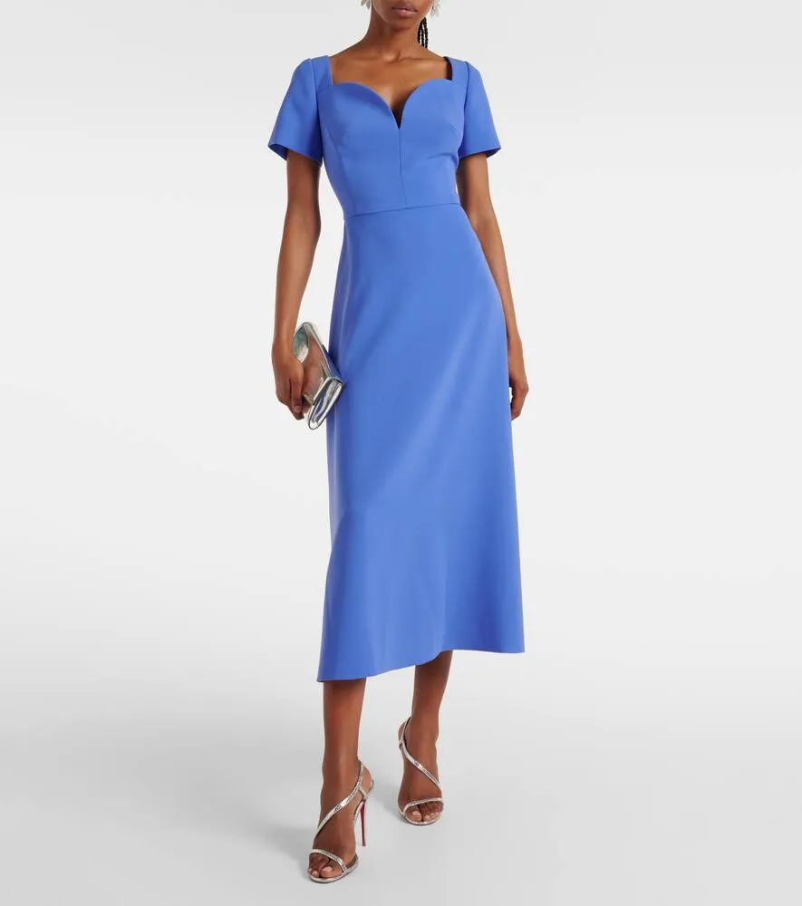 Carolina Herrera Off-shoulder midi dress