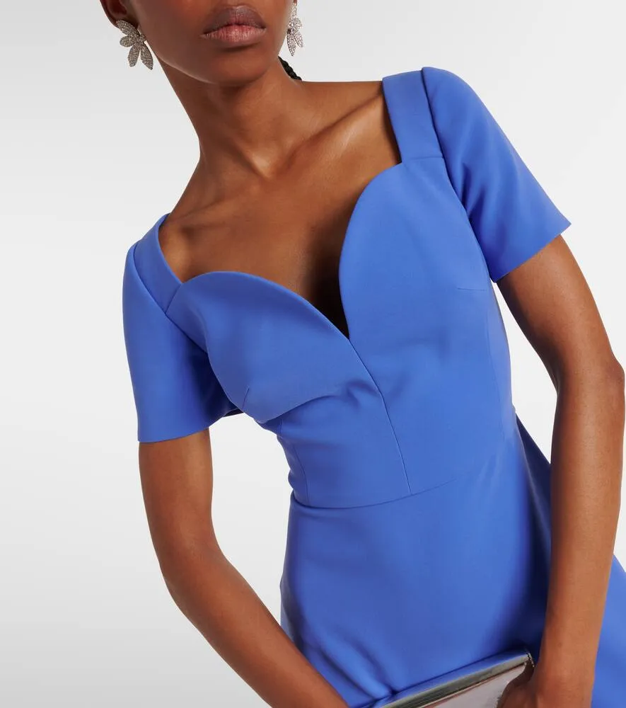 Carolina Herrera Off-shoulder midi dress