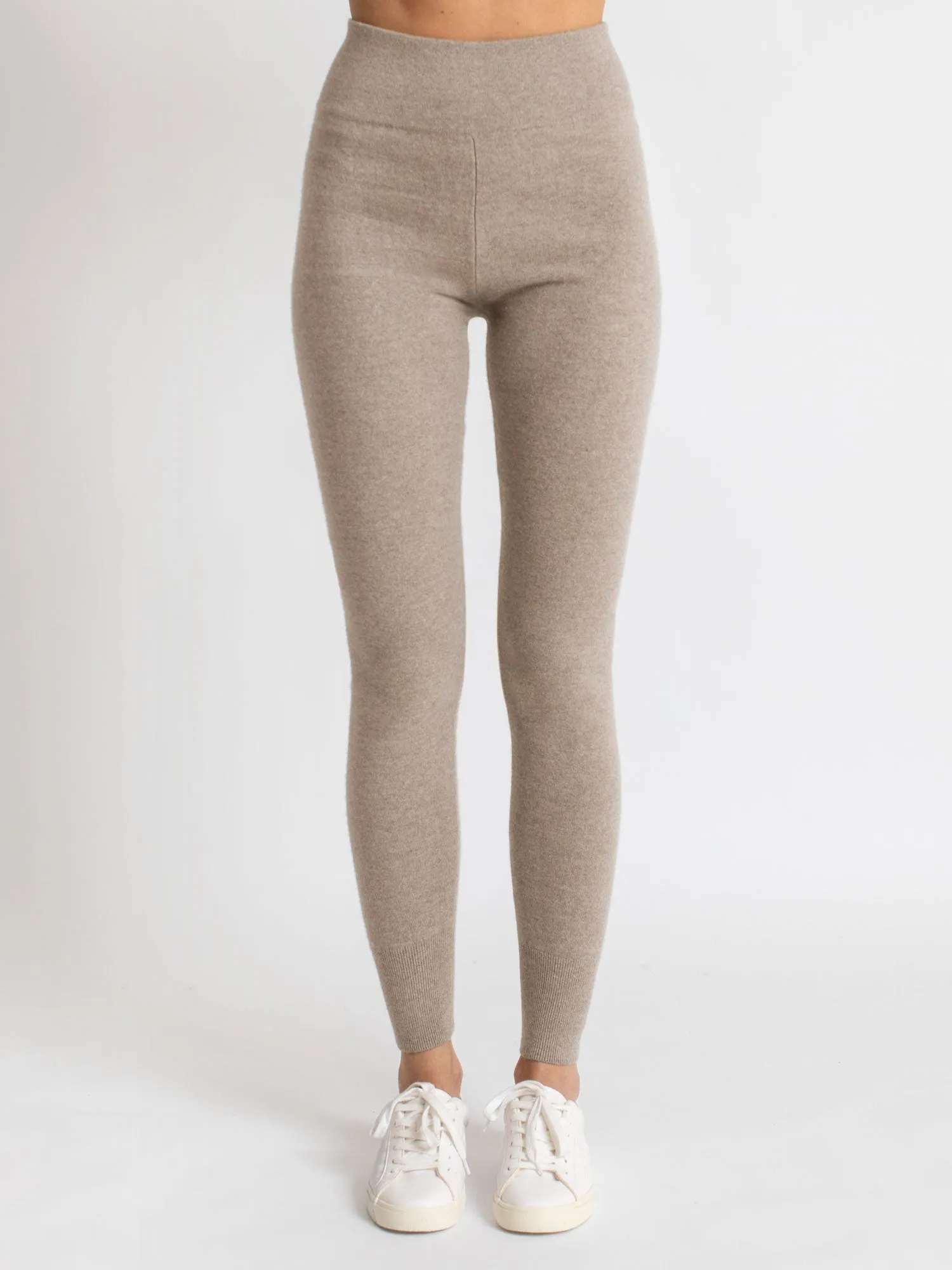 Cashmere pants "Tights" - toast
