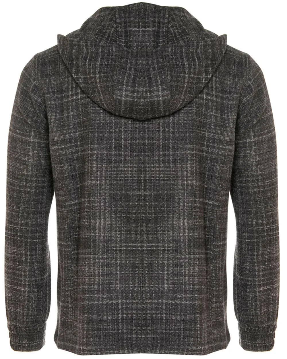 Charcoal Melange Zip Jacket