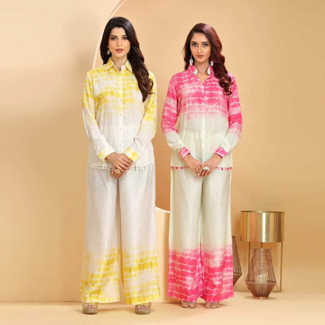 Chic Pink Tye-Dye Co-ord Set