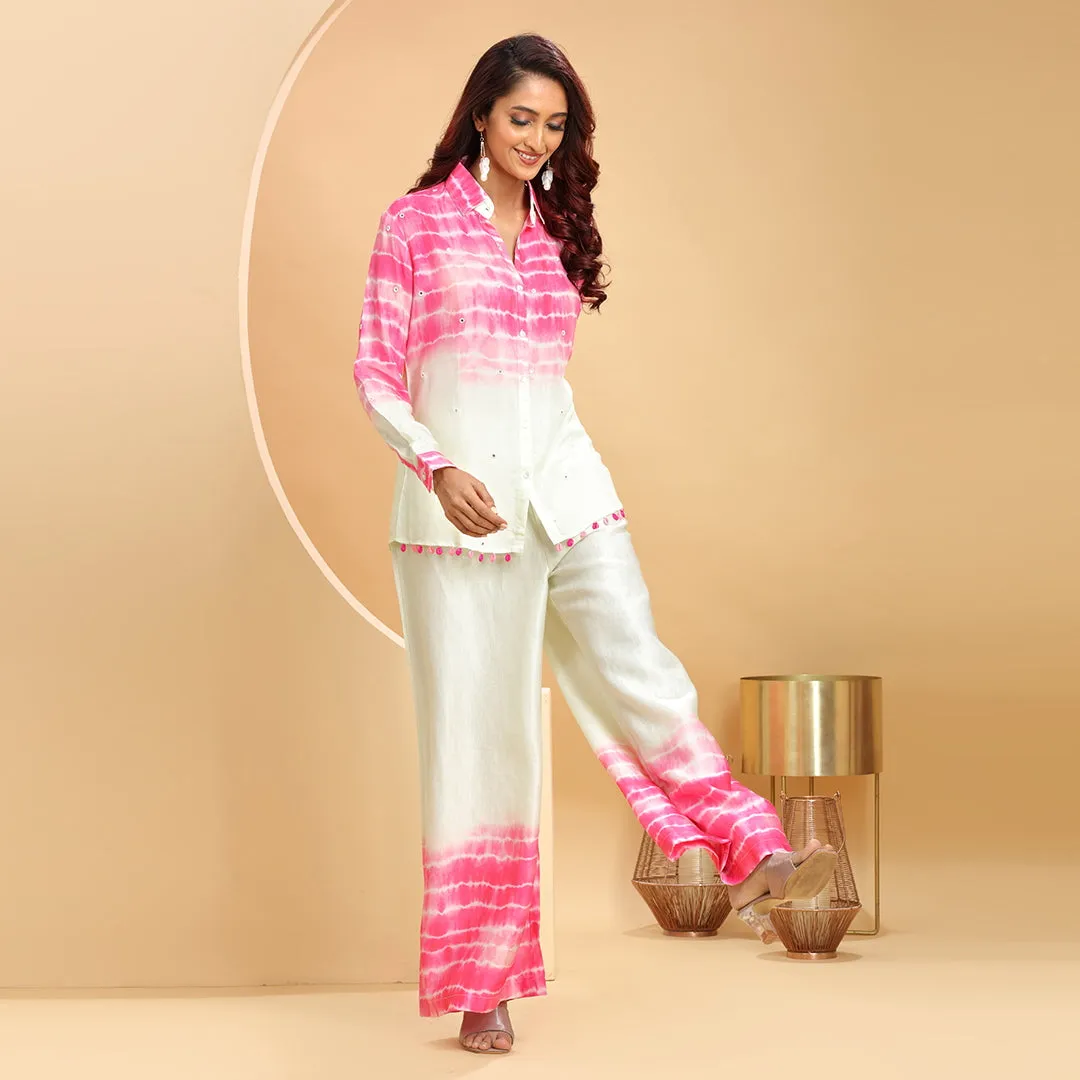 Chic Pink Tye-Dye Co-ord Set