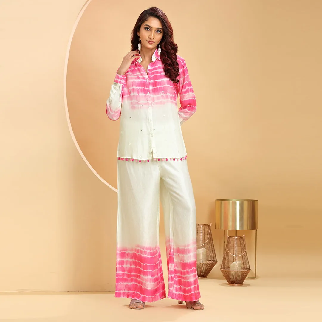 Chic Pink Tye-Dye Co-ord Set