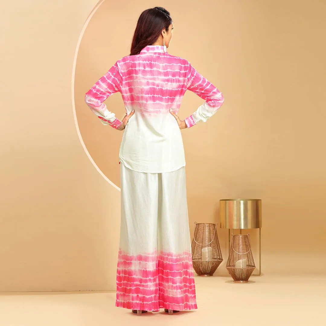 Chic Pink Tye-Dye Co-ord Set