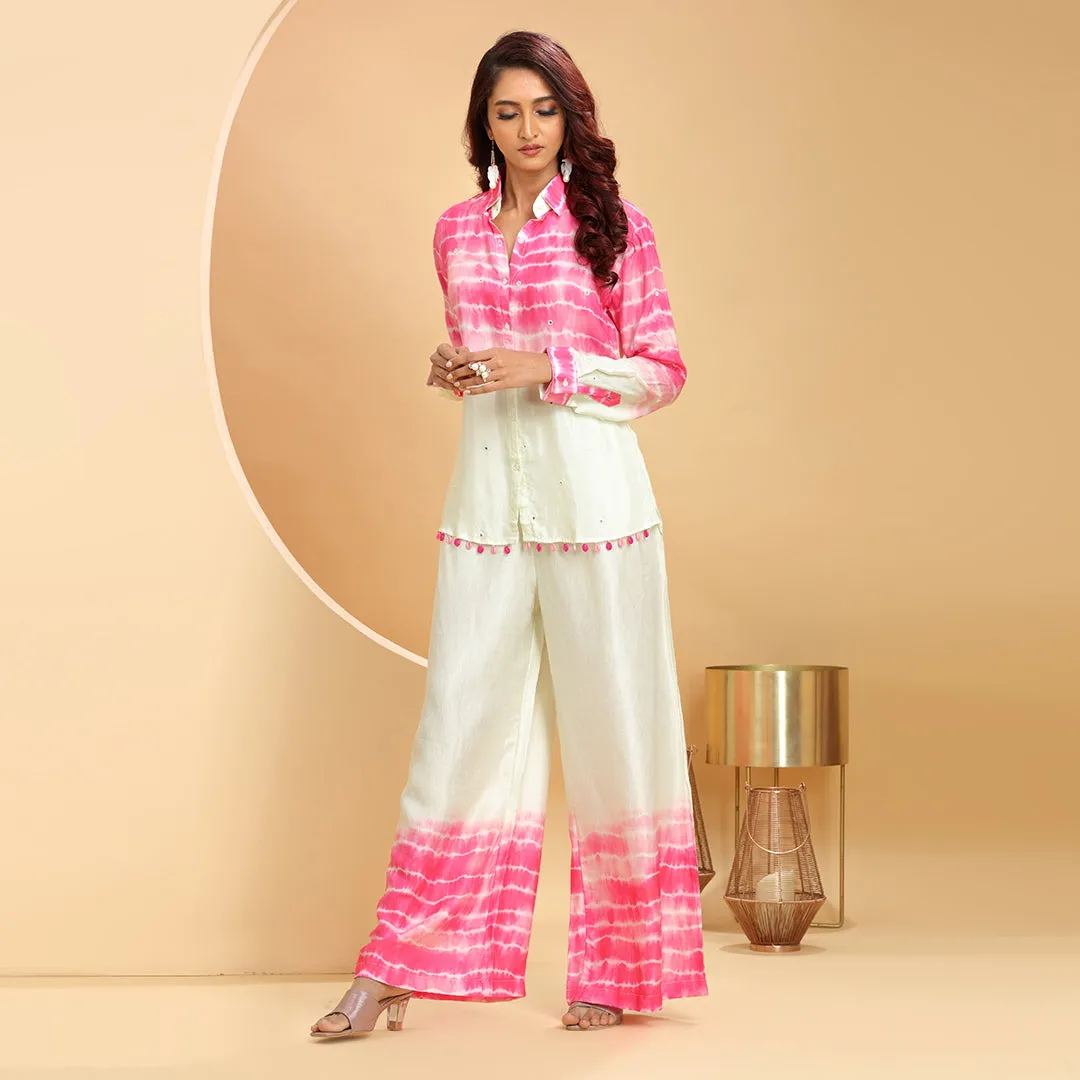 Chic Pink Tye-Dye Co-ord Set