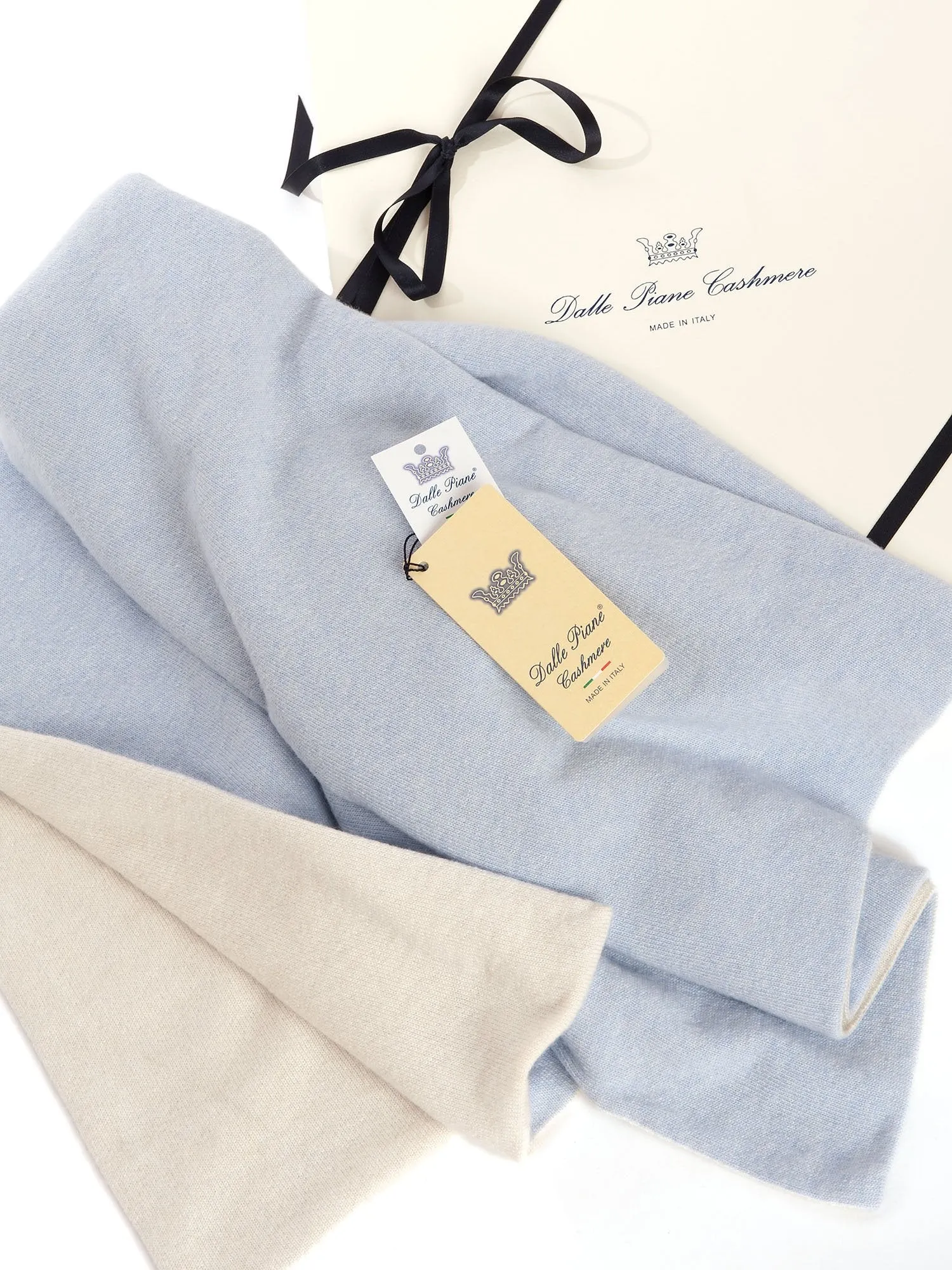 Copertina bicolore 100% Cashmere