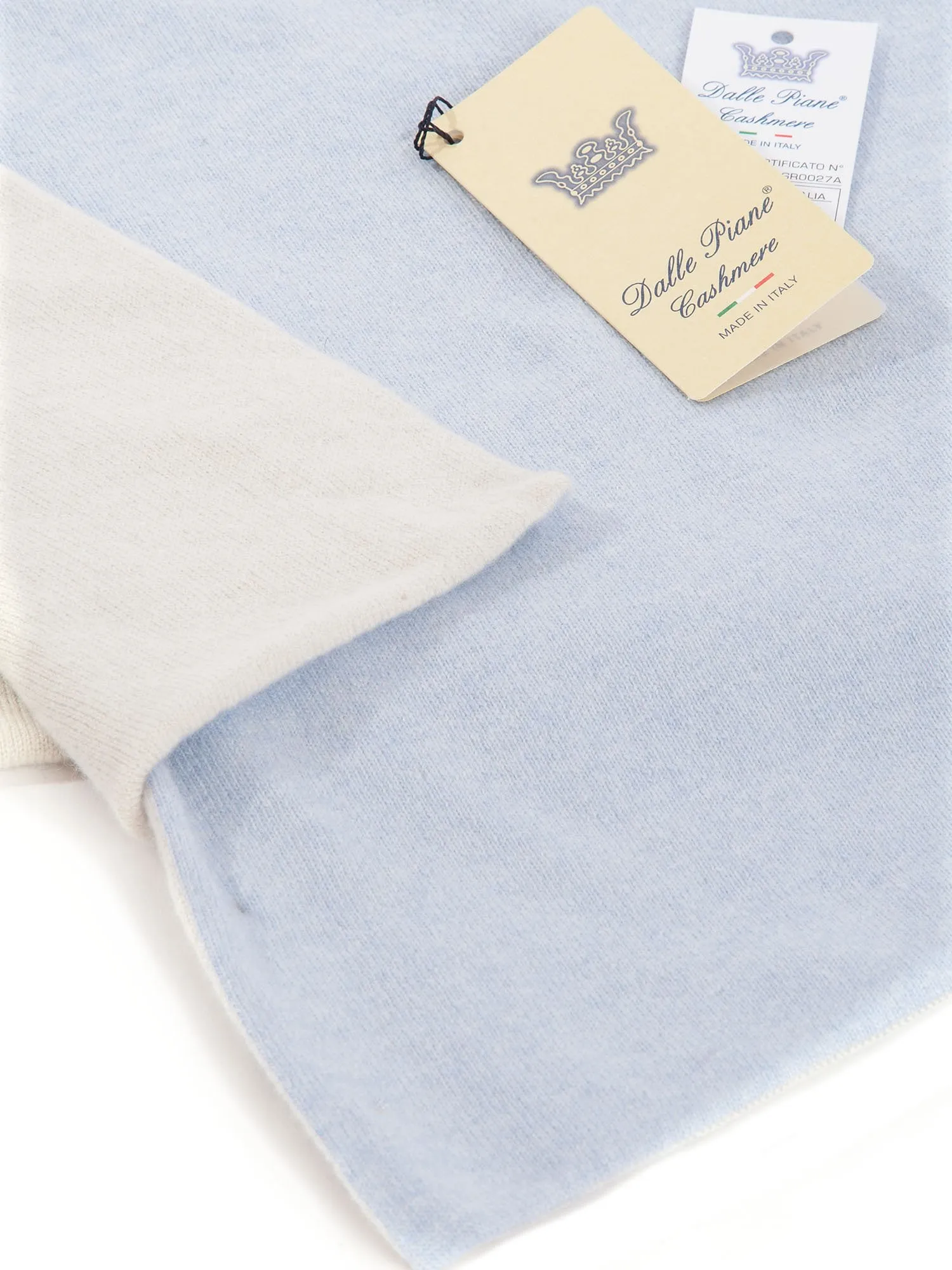 Copertina bicolore 100% Cashmere