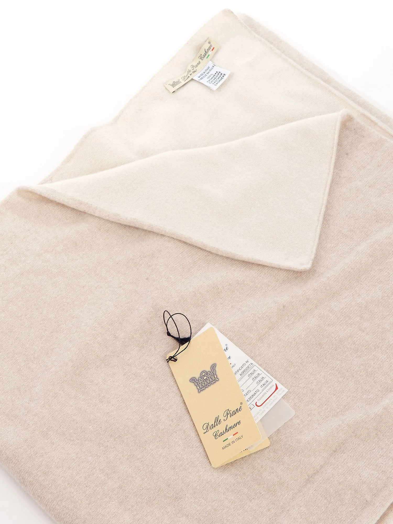 Copertina bicolore 100% Cashmere