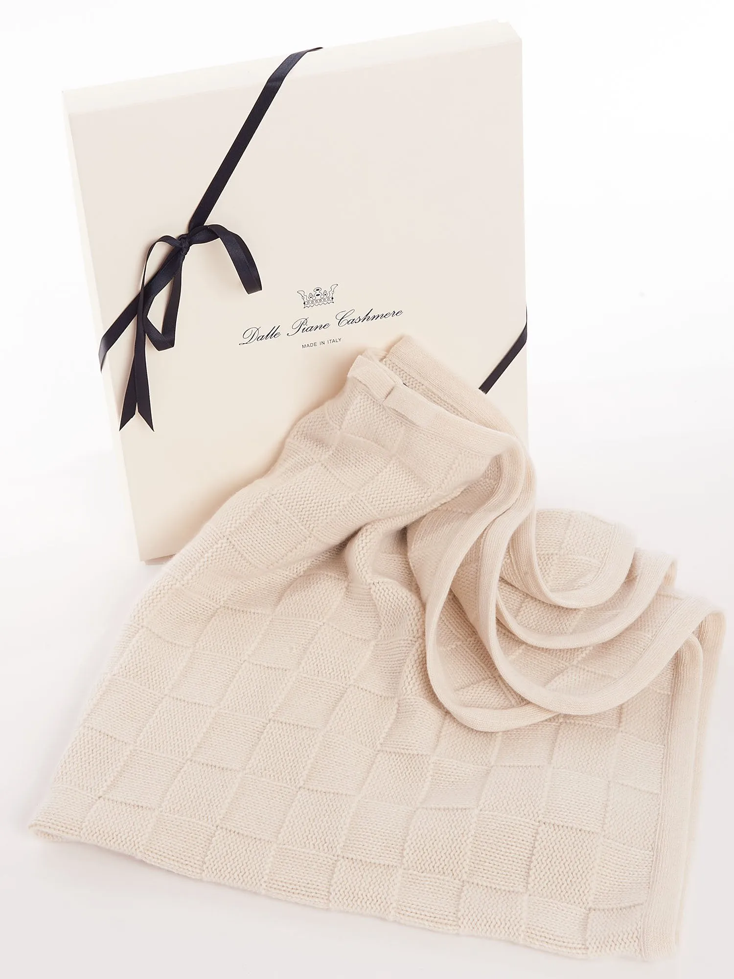 Copertina con bordo 100% Cashmere