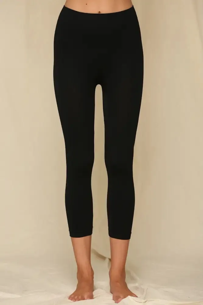 Cropped Legging - Black
