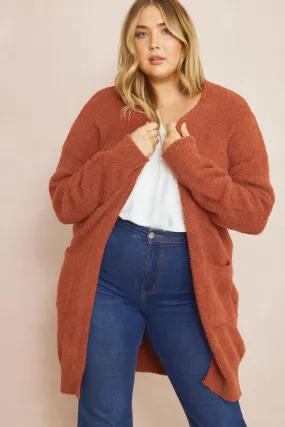 Curvy Girl Rusti Cardigan