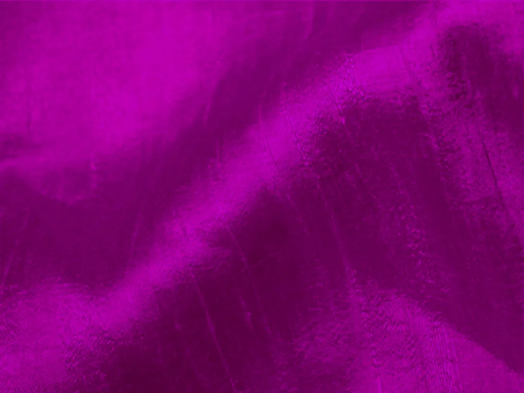 Deep Purple Plain Bangalore Raw Silk Fabric