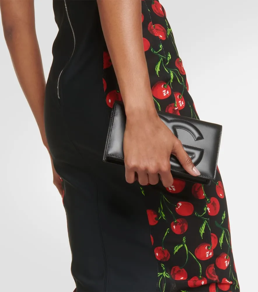 Dolce&Gabbana Cherry bustier midi dress