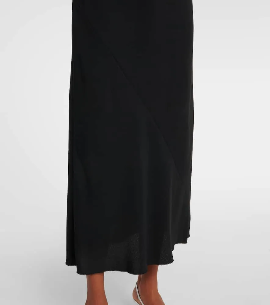 Dries Van Noten Crystal-embellished maxi dress