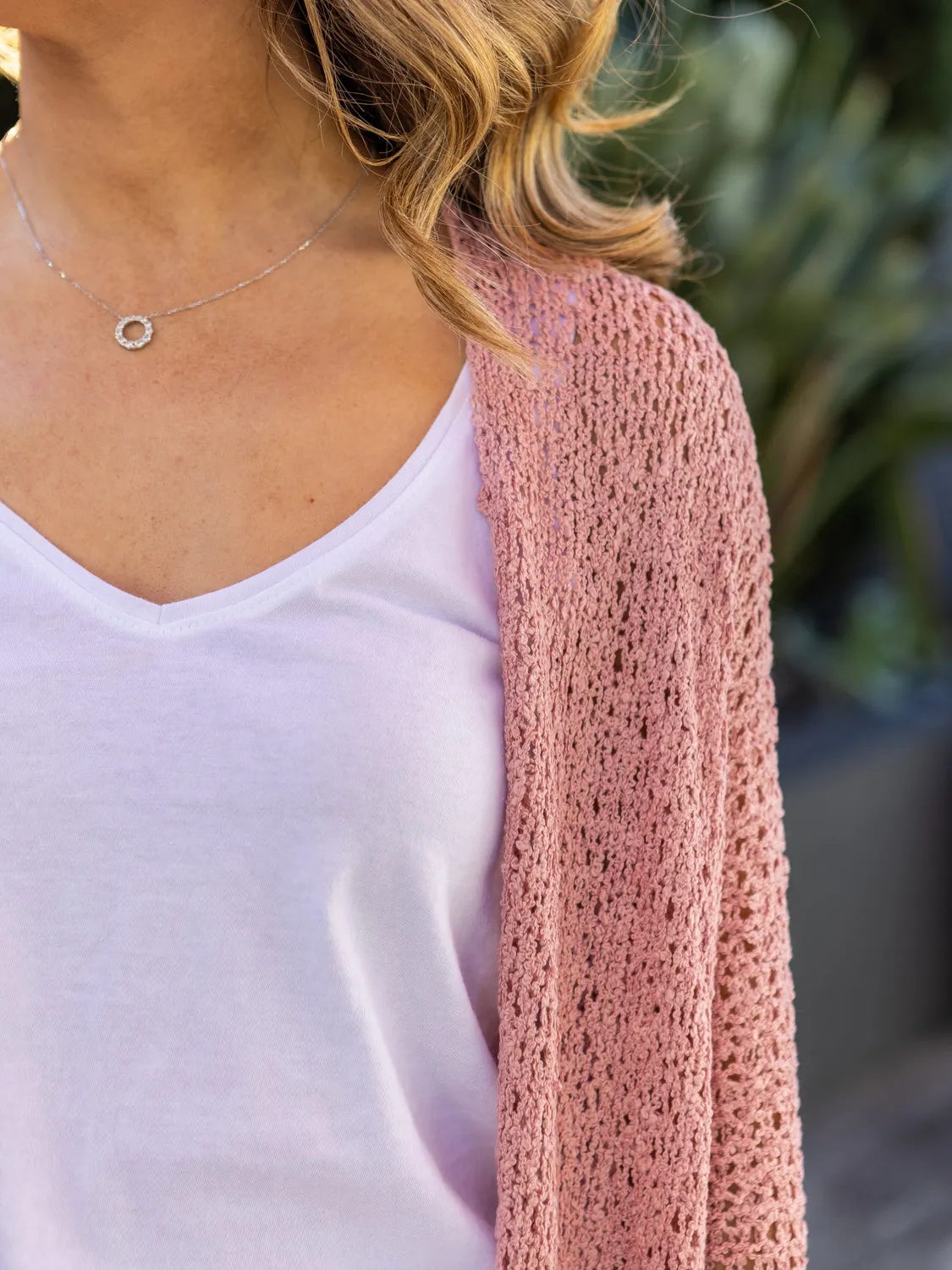 Eclipse Kimono- Blush