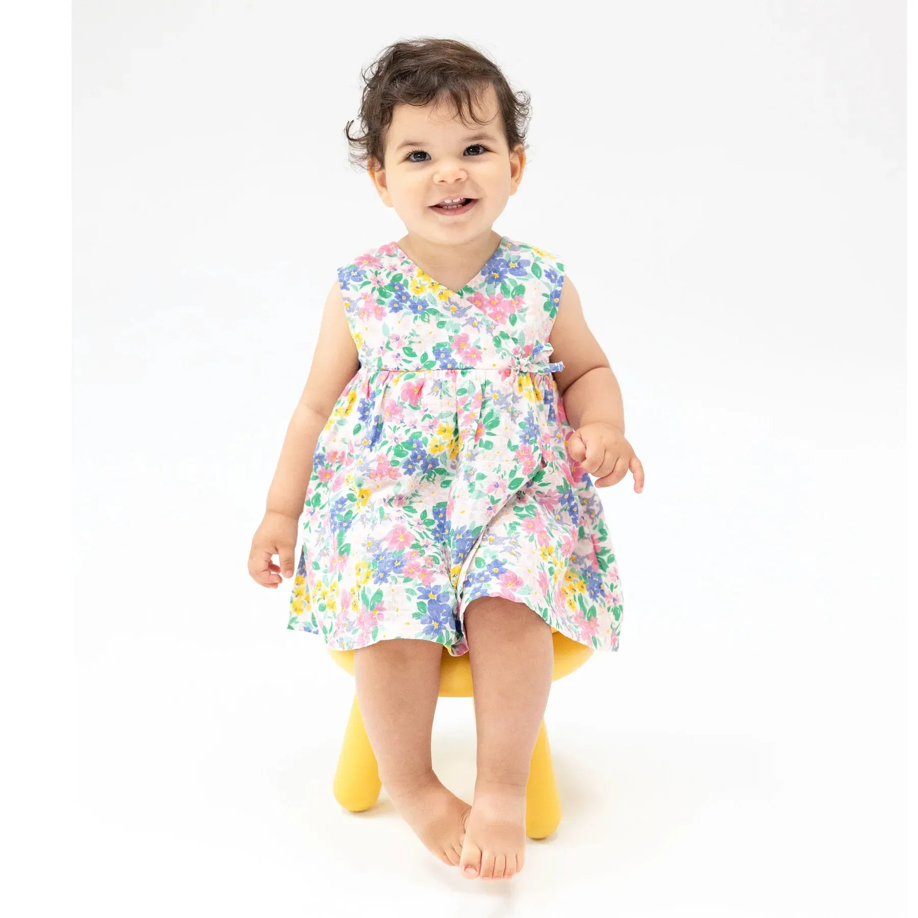 Emma Floral Kimono Dress Set