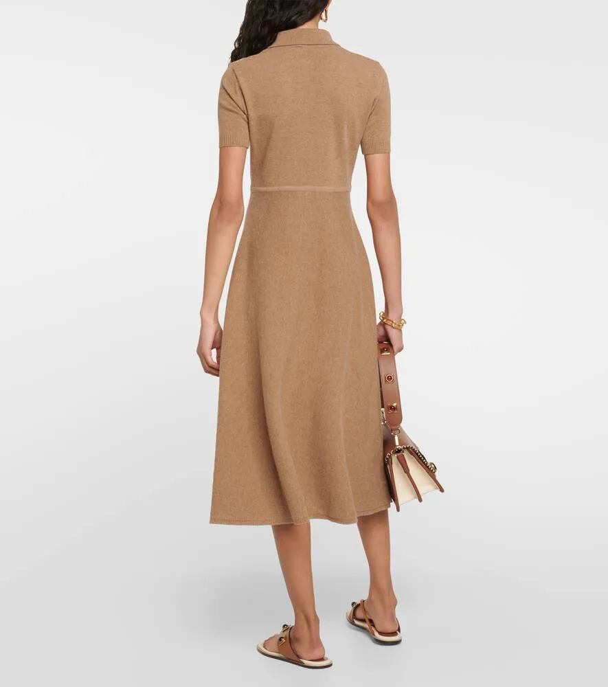 Etro Cashmere, wool, and silk midi dress