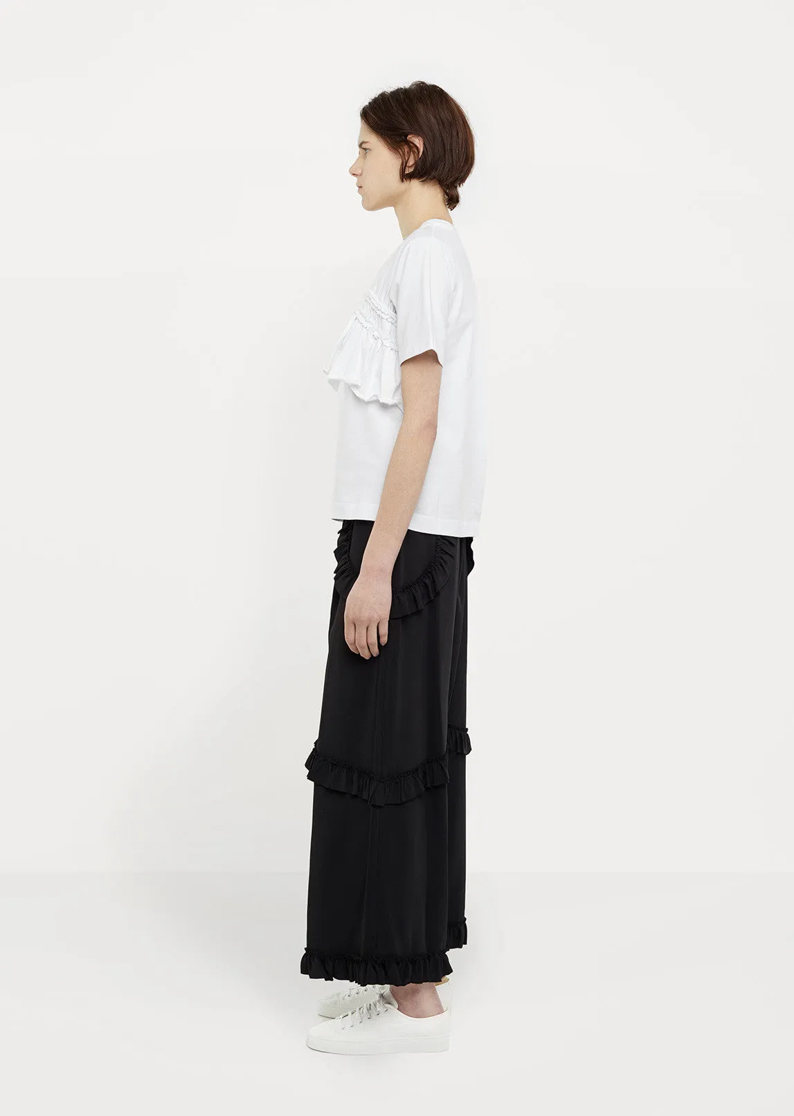 Frilly Wide Trousers