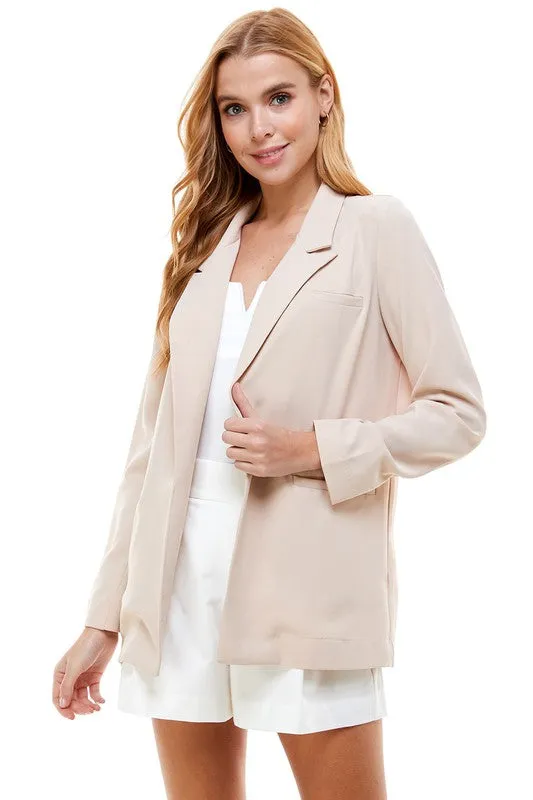 Front Open Blazer - FINAL SALE