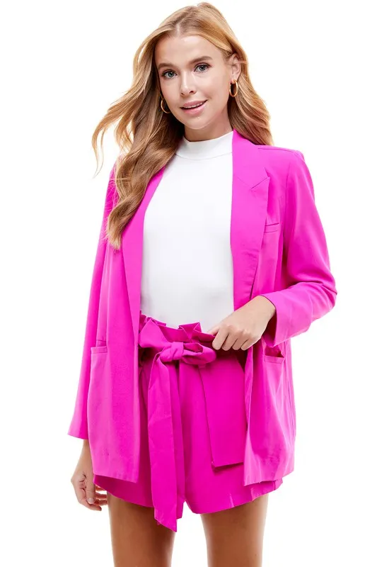 Front Open Blazer - FINAL SALE