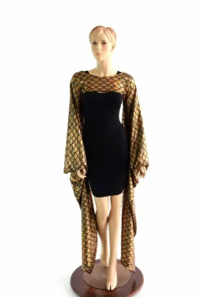 Gold Dragon Kimono Bolero