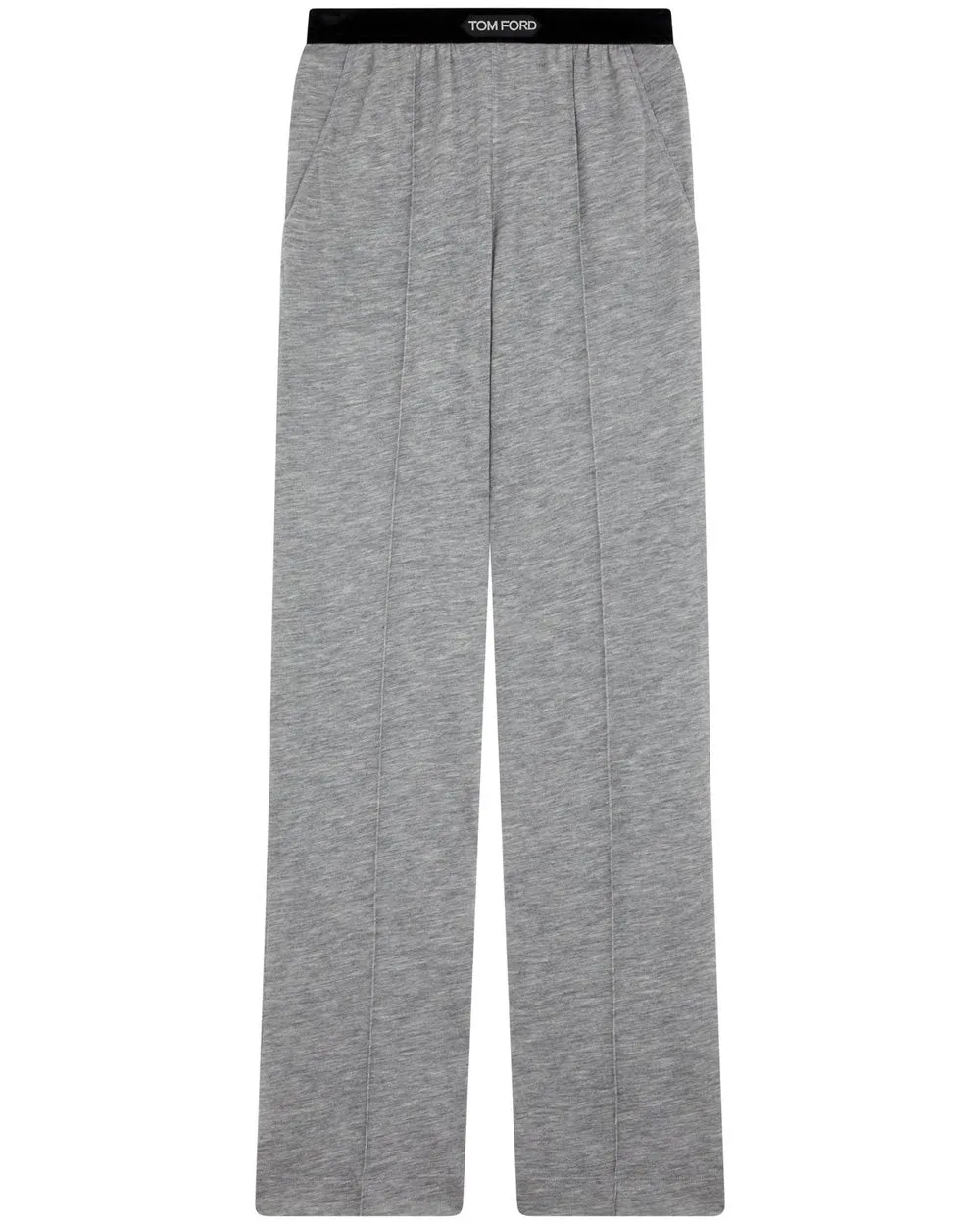 Grey Melange Cashmere PJ Pant