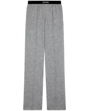 Grey Melange Cashmere PJ Pant