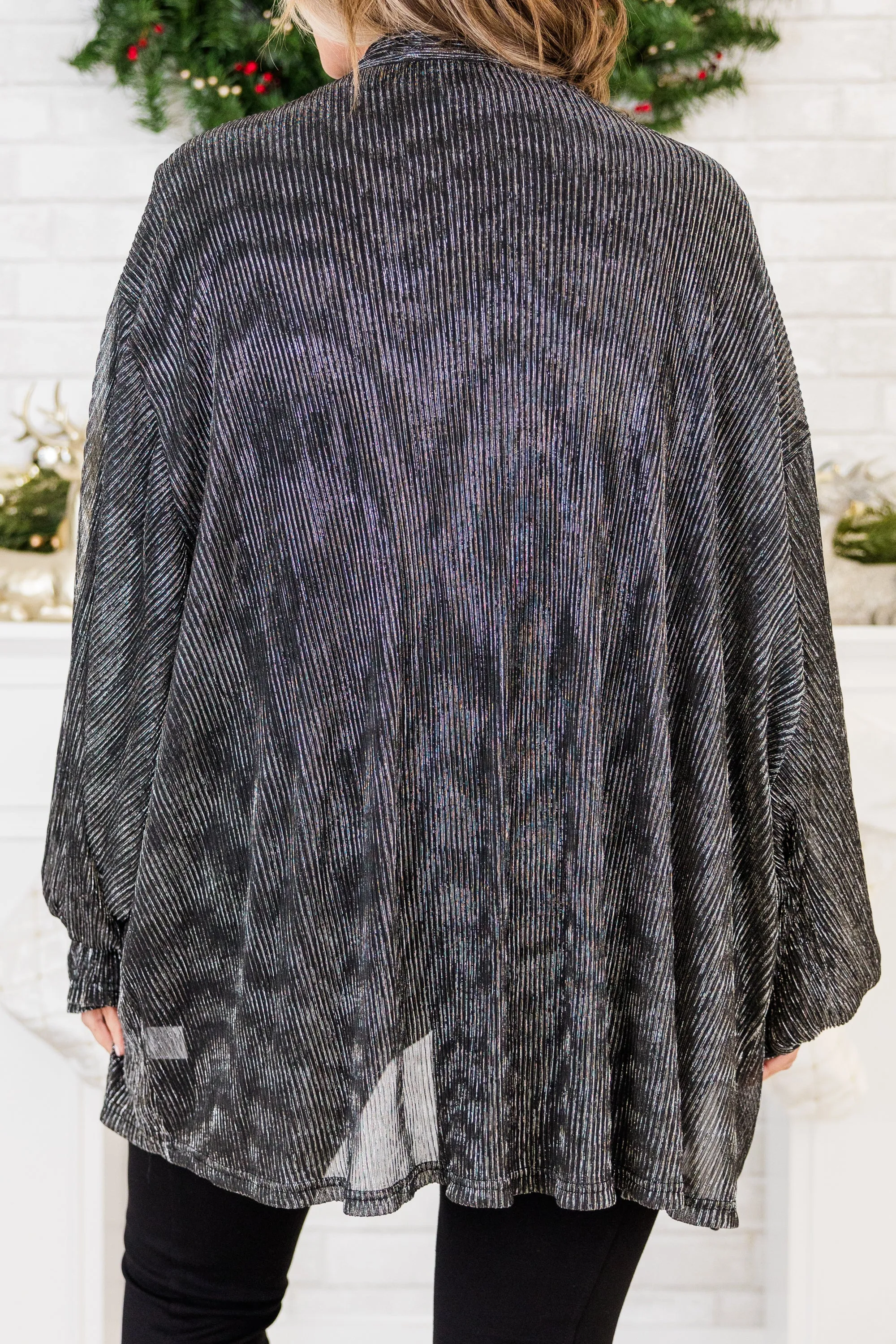 Happy New Me Kimono, Black
