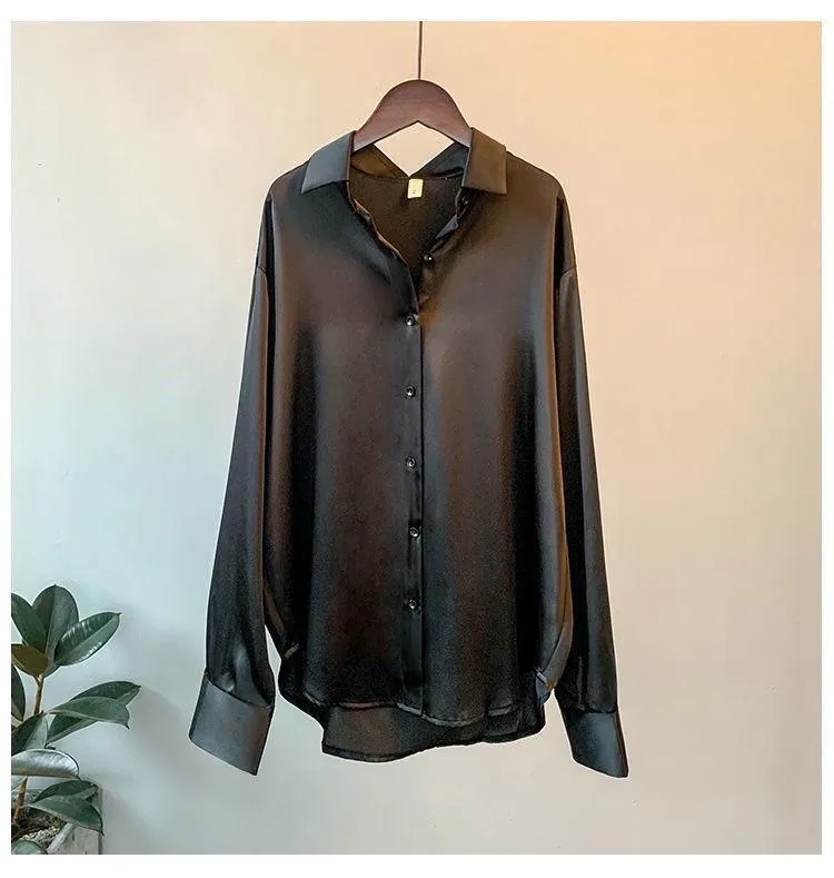 Hathor Luxury Satin Shirts