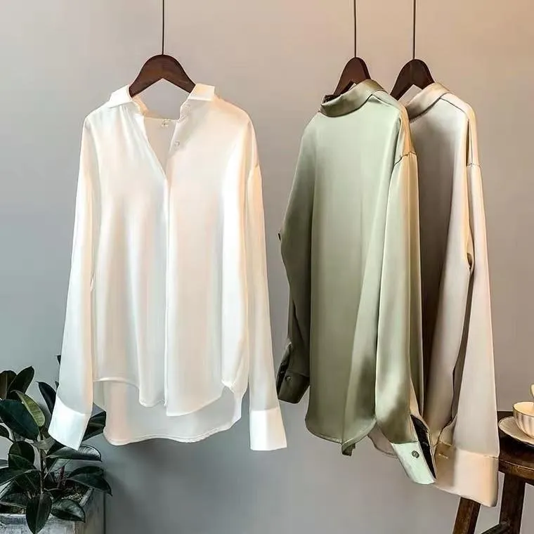 Hathor Luxury Satin Shirts