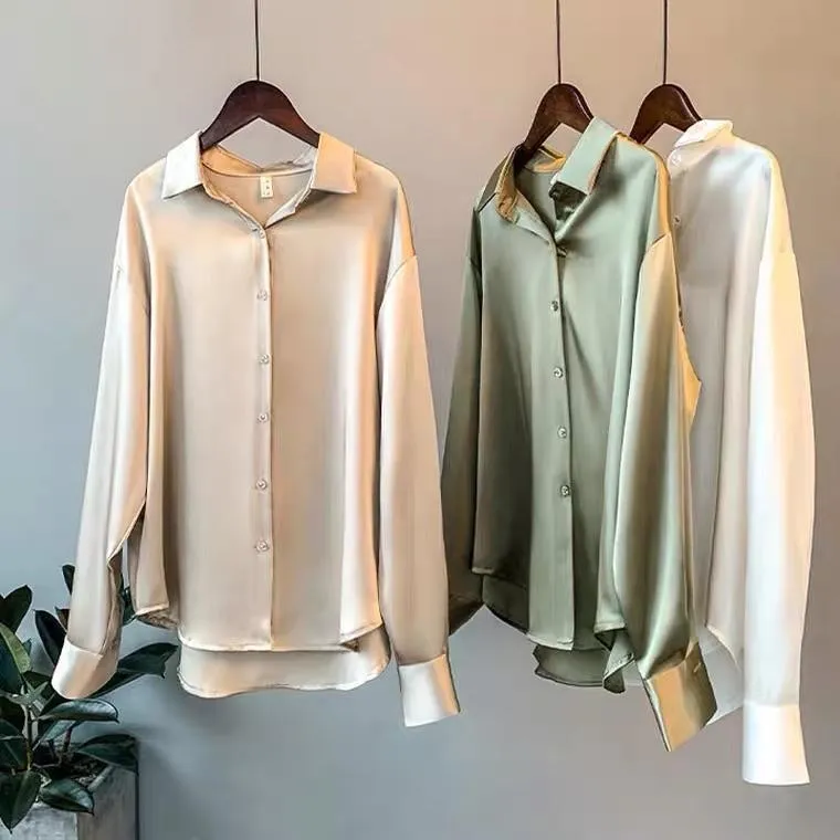 Hathor Luxury Satin Shirts